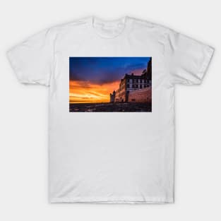 Dramatic sunset on Mont Saint Michel T-Shirt